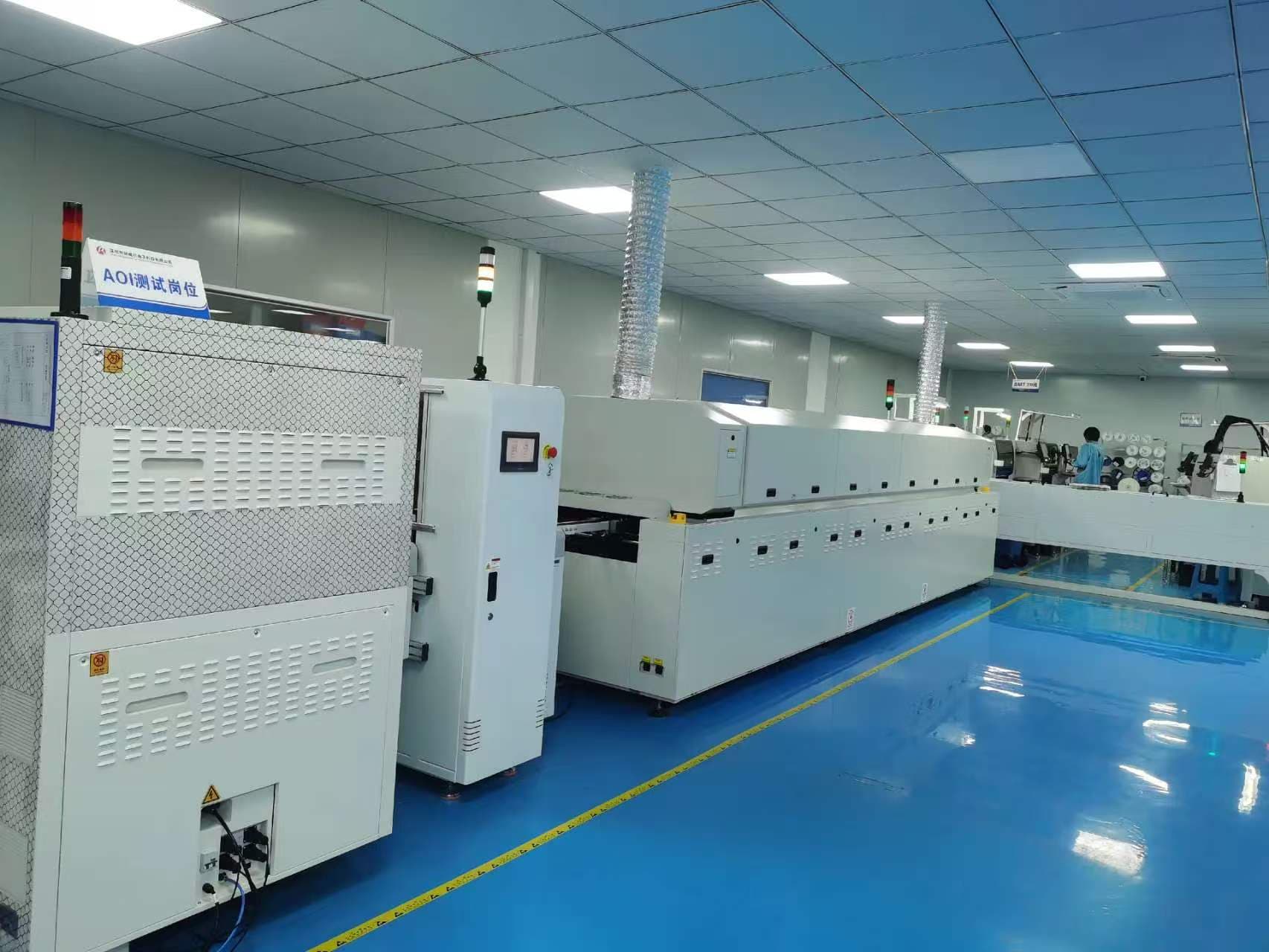 Reflow and AOI line